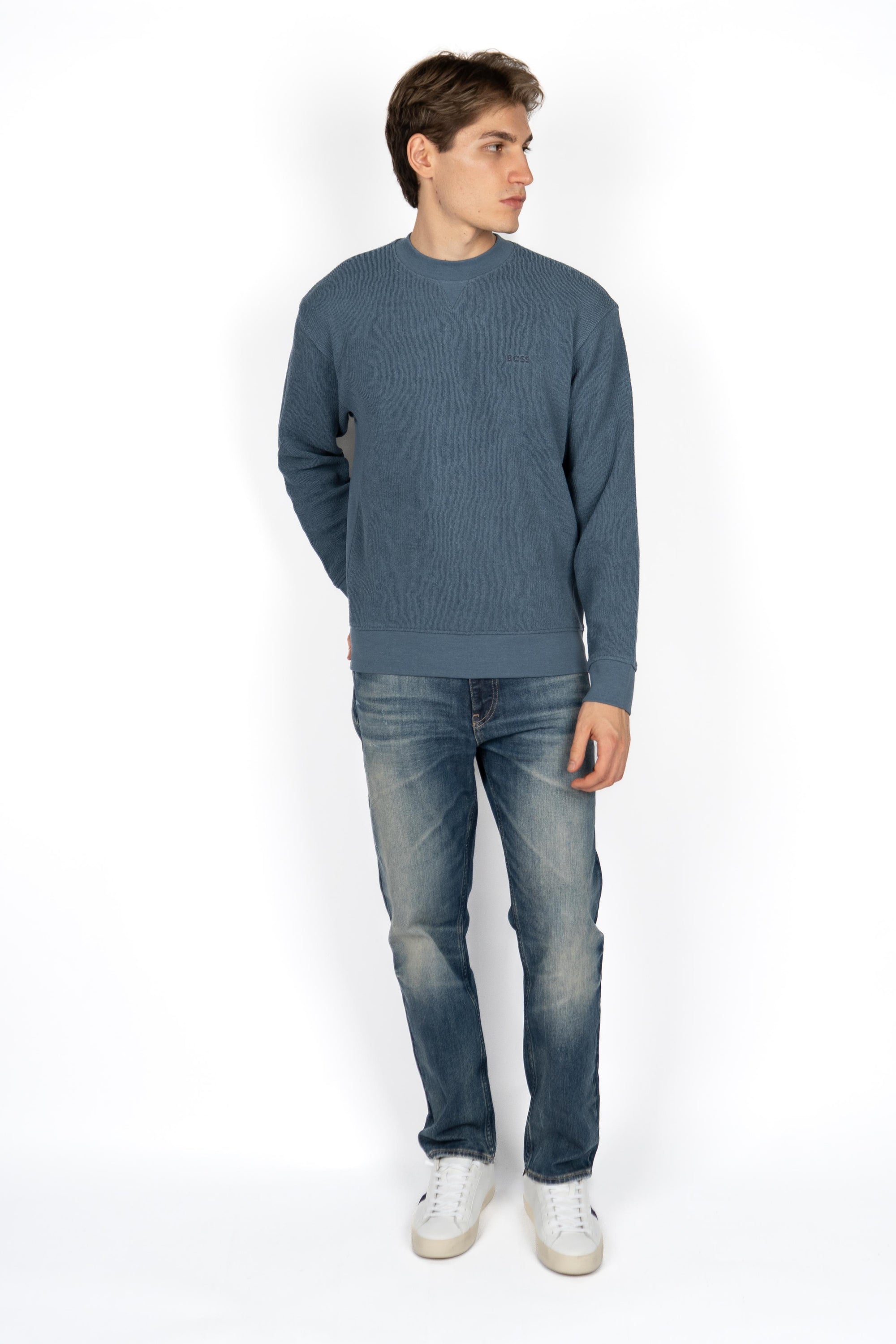 Felpa con logo 50547863 495 BOSS 