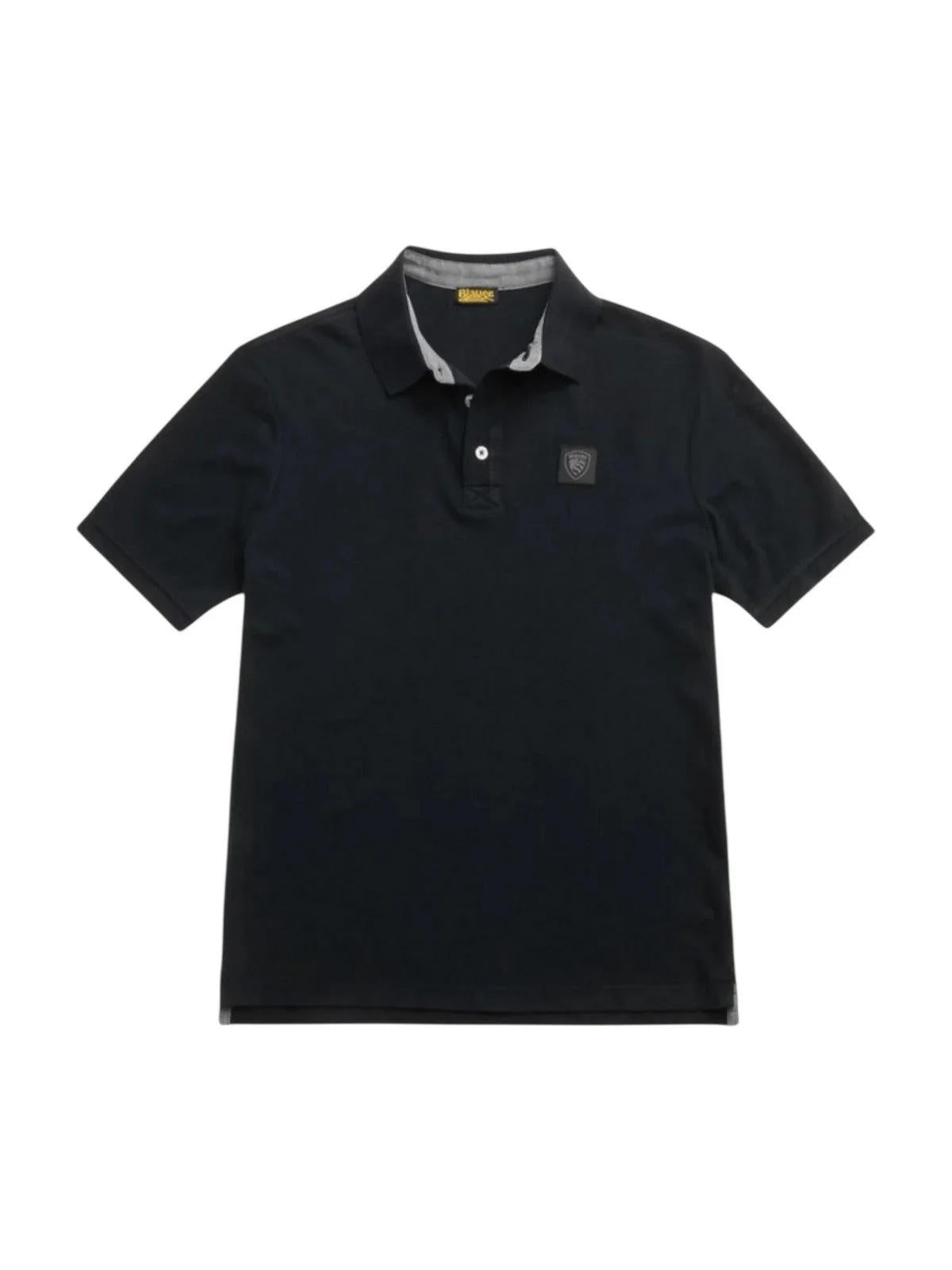 Polo piquet 25SBLUT02309 999 BLAUER 