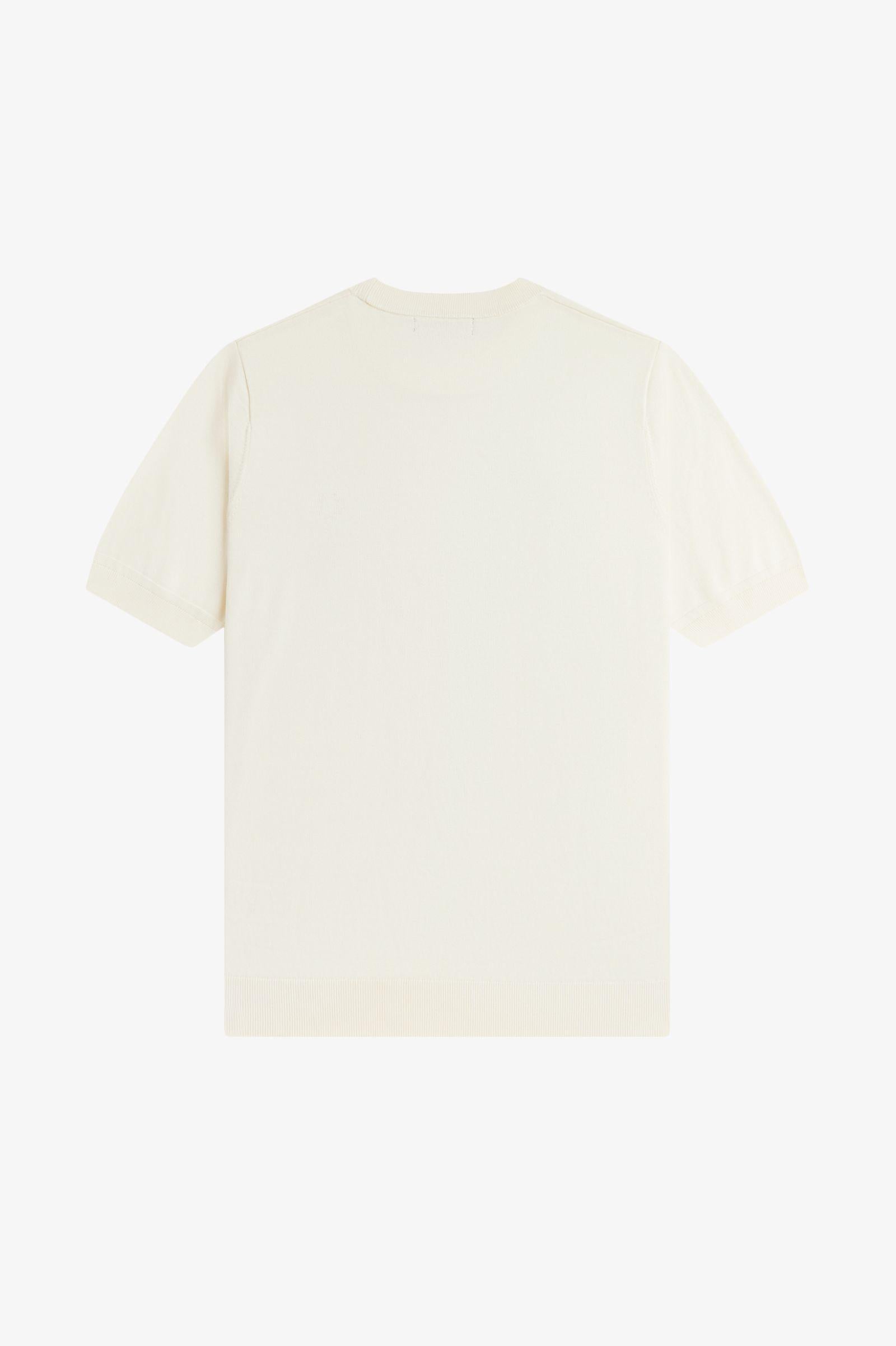 T-shirt in maglia di cotone K232258 560 FRED PERRY 