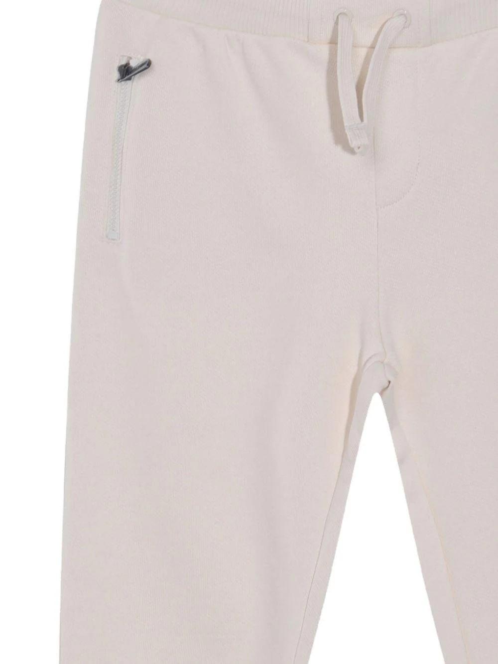 Pantaloni sportivi con stampa Teddy Bear HUP08LLCA77 10123 MOSCHINO KID 
