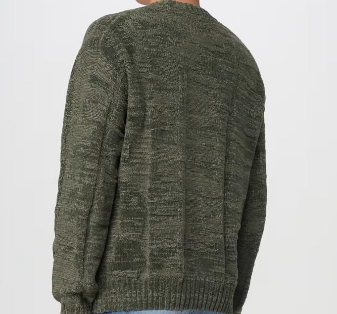 Maglia girocollo in cotone 50543702 342 BOSS 