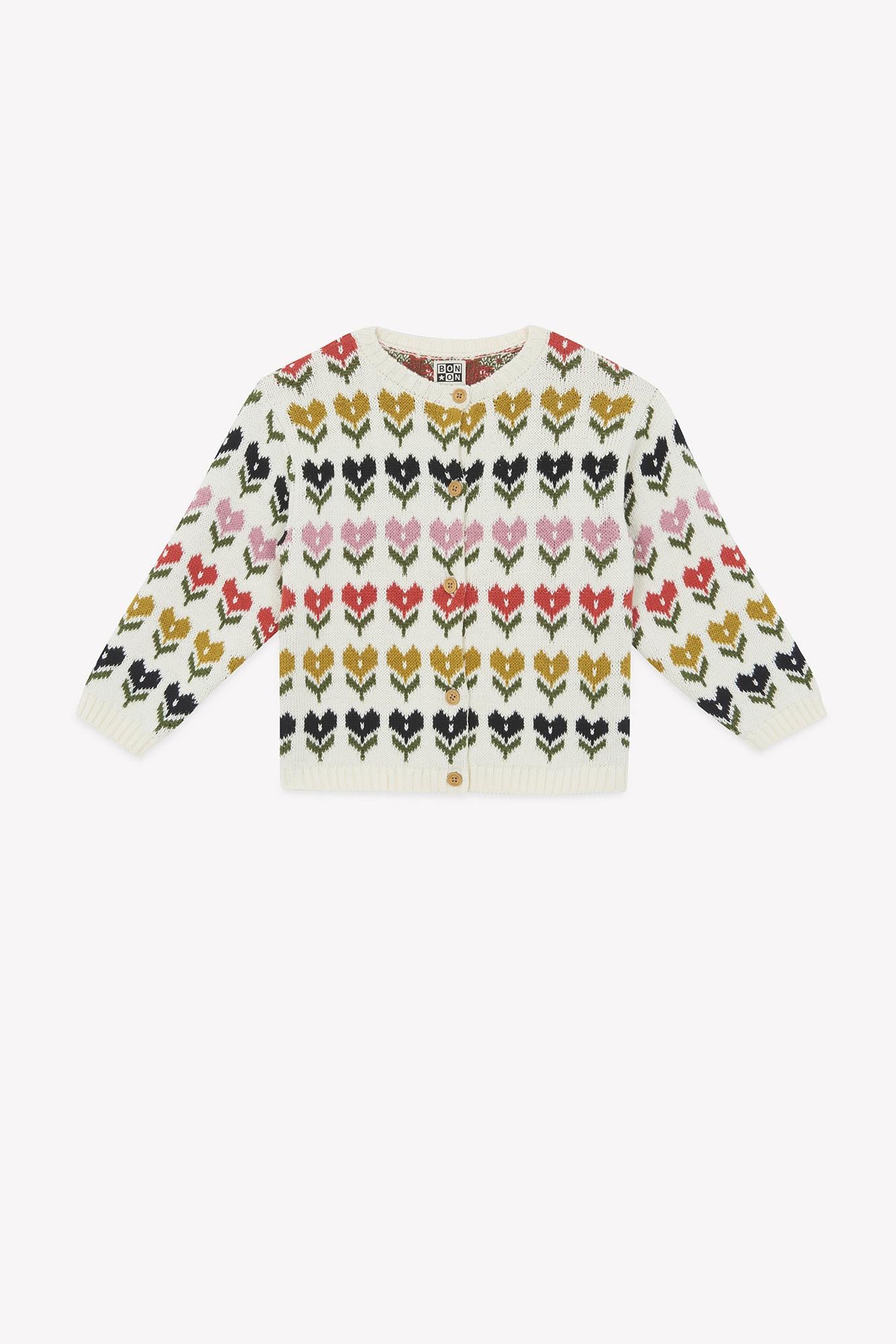 Cardigan Maligne BB18121 12025H BONTON 