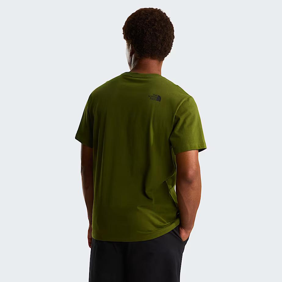 T-shirt Mountain Logo Relaxed con grafica NF0A8GUU FN41 THE NORTH FACE 