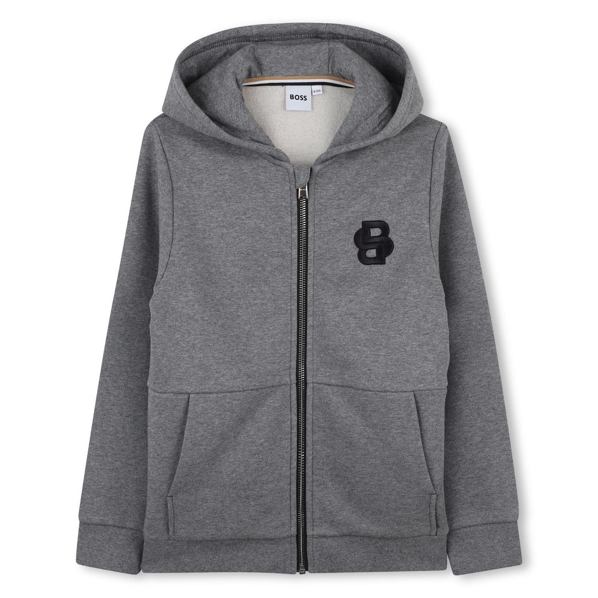 Cardigan con cappuccio J52320 A46 BOSS 