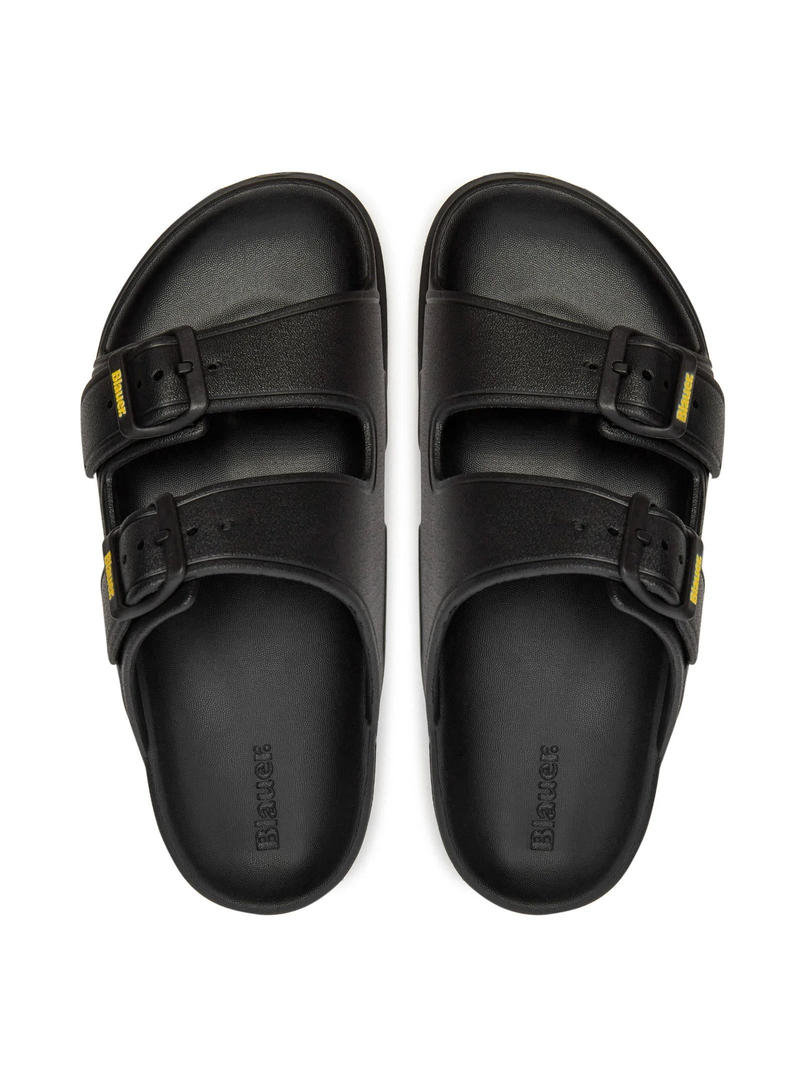 Ciabatte uomo HOLLEY02EVA BLK BLAUER SHOES 