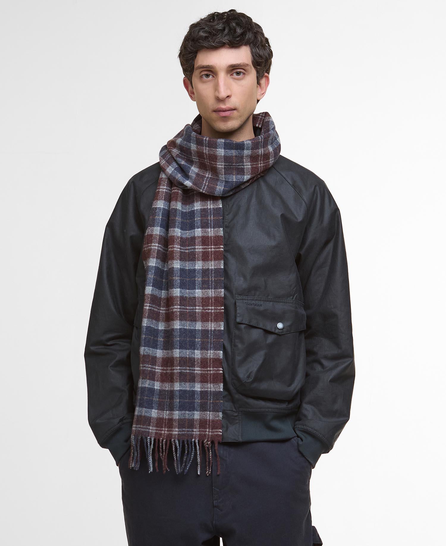 Sciarpa in lana d'agnello Tartan USC0001 TN38 BARBOUR 