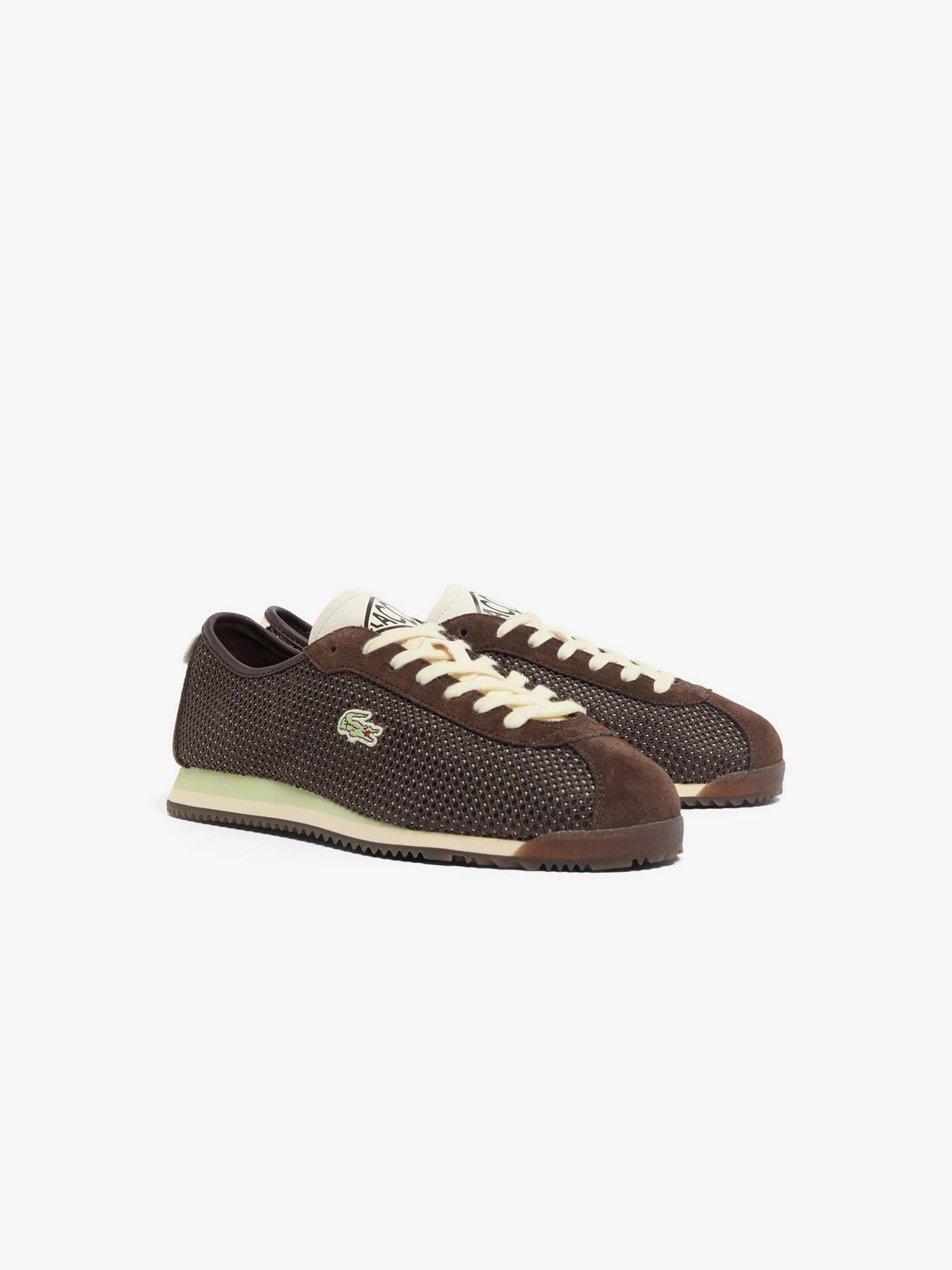 Sneakers con tomaia in tessuto mesh E03910 AQ5 LACOSTE SHOES 