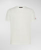 Zole 02 T-Shirt in Piquet stretch di cotone e seta papiro