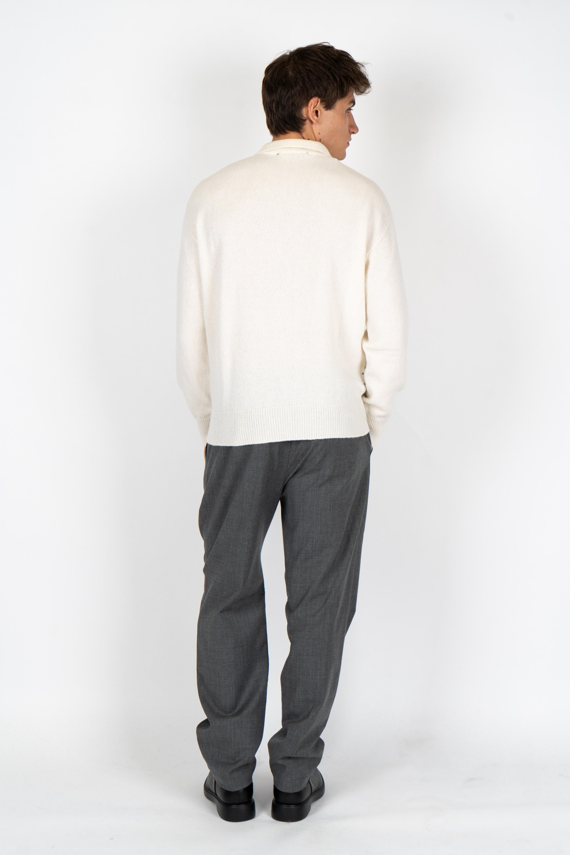 Maglioncino polo B9F0009 FU03M AMARANTO 