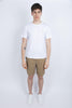 T-shirt girocollo con logo bianca
