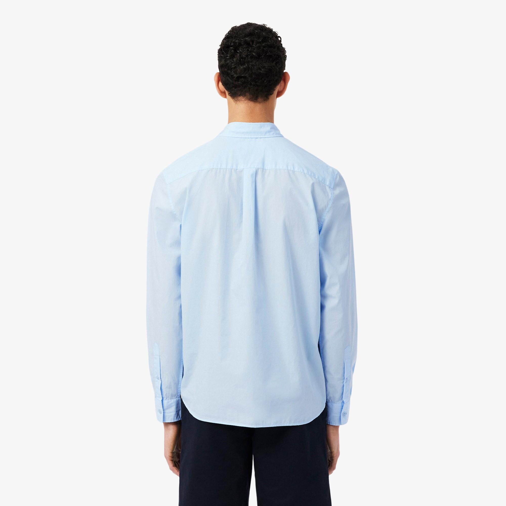 Camicia regular fit in popeline elasticizzato CH2316 T01 LACOSTE 
