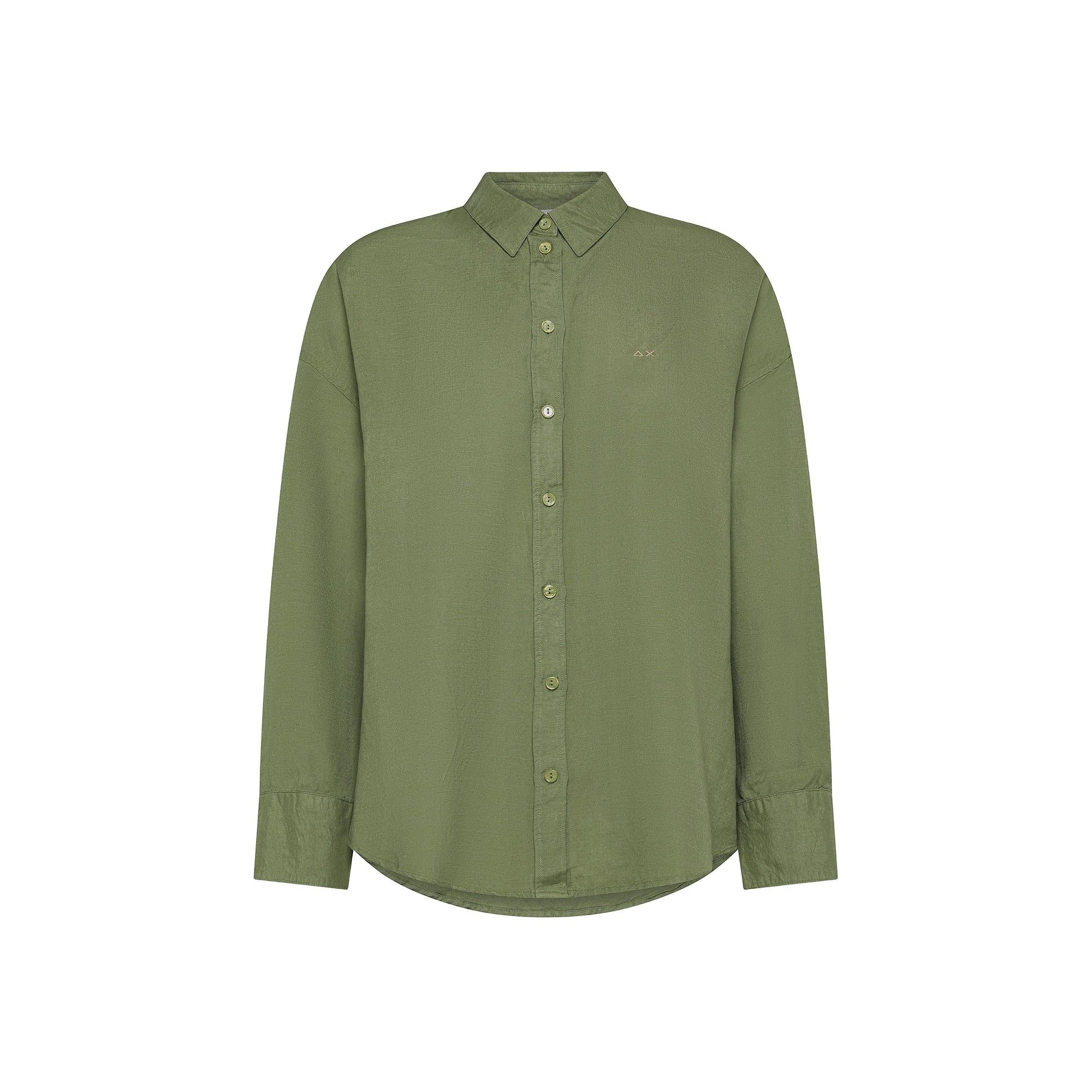 Camicia in lino S35220 84 SUN68 