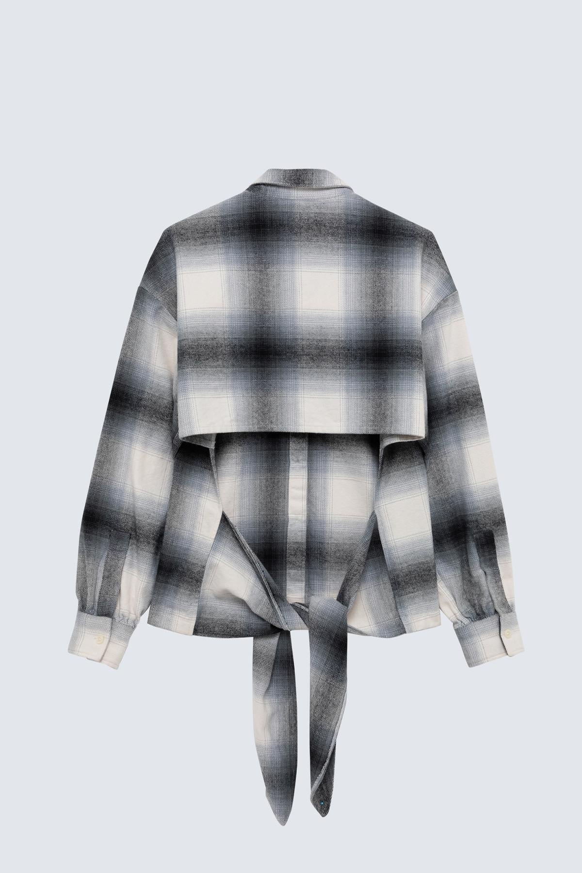 Camicia Apron con Cut-out AMD168CN380124 C0533 AMISH 