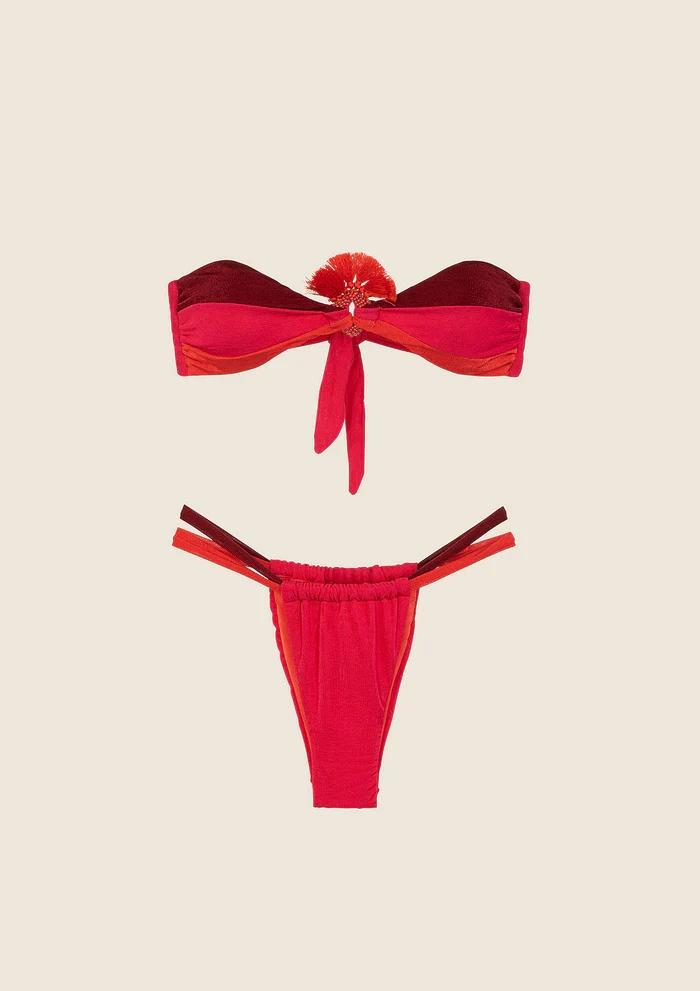 Bikini Fascia Con Slip Brasiliano Fisso 0751 FX F**K 