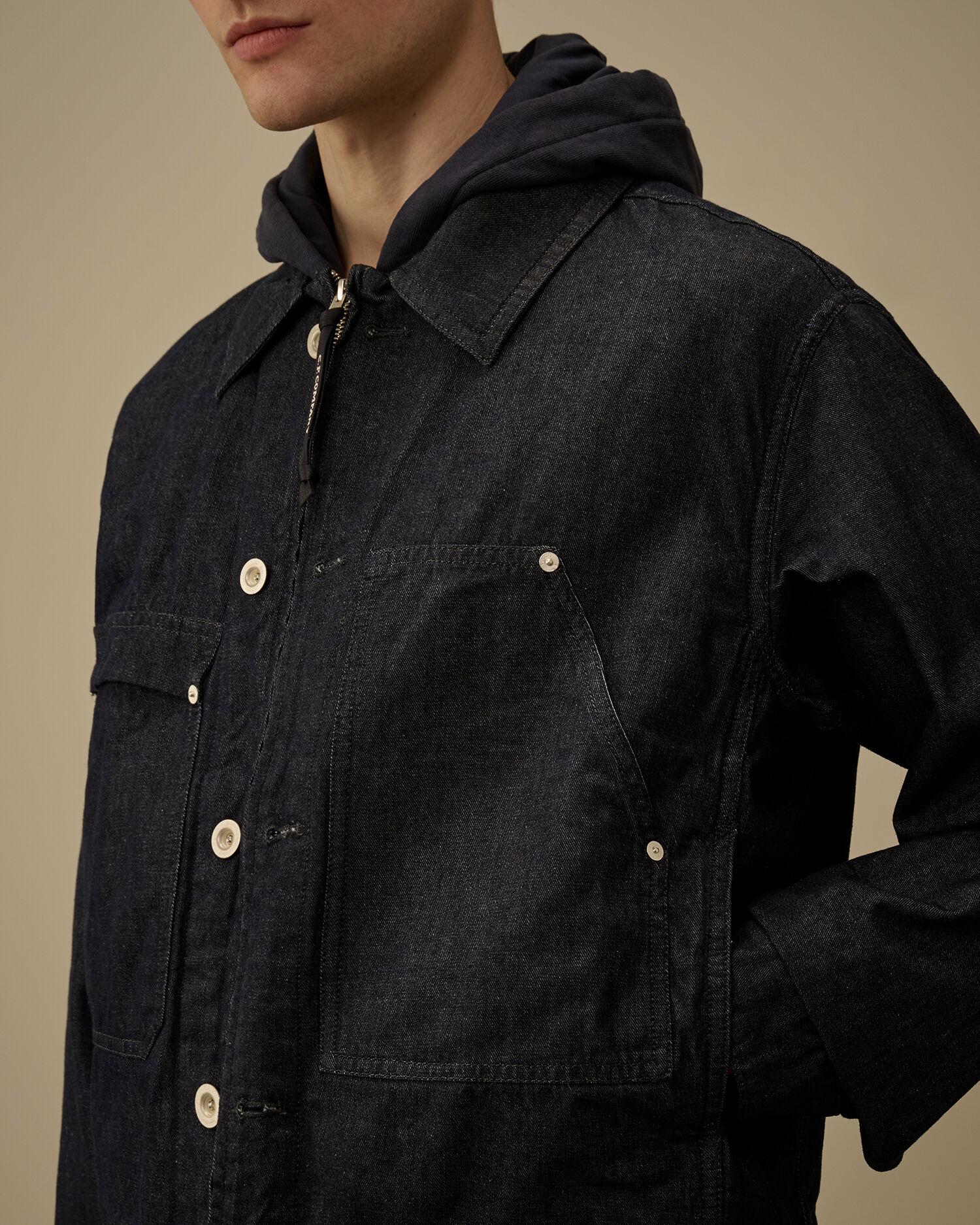 3/1 Denim Zip Jacket 20CMOW161A D08 C.P. COMPANY 