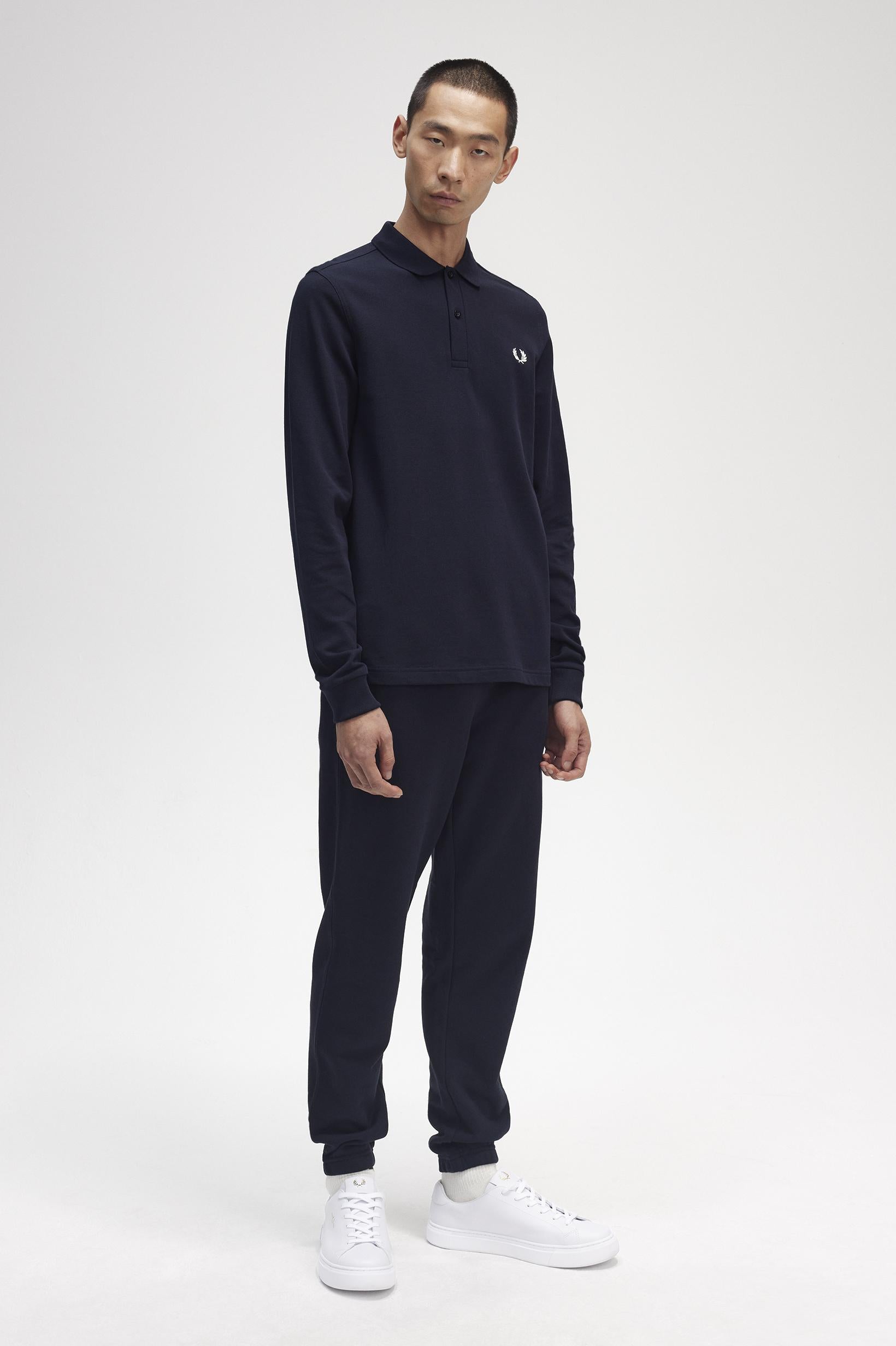 Polo a maniche lunghe M600655 608 FRED PERRY 