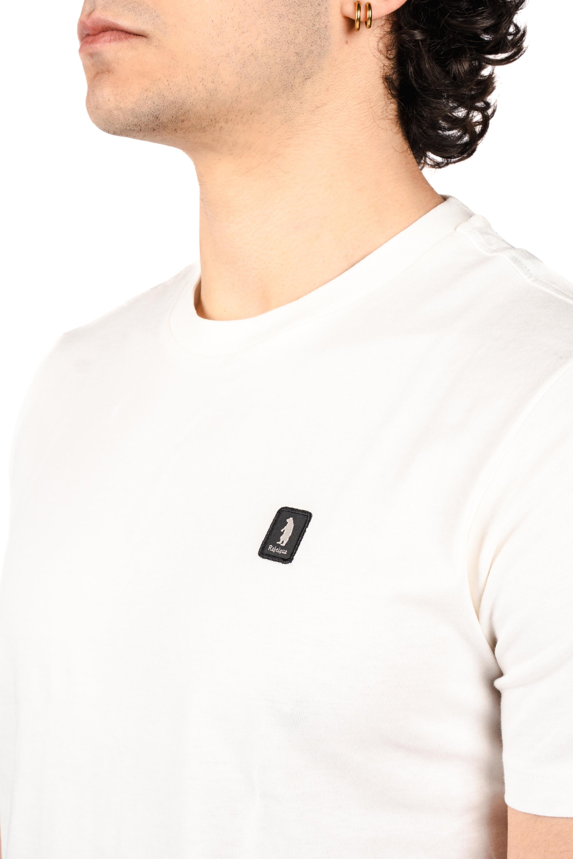 T-shirt girocollo R4514M261 CHALK REFRIGUE 