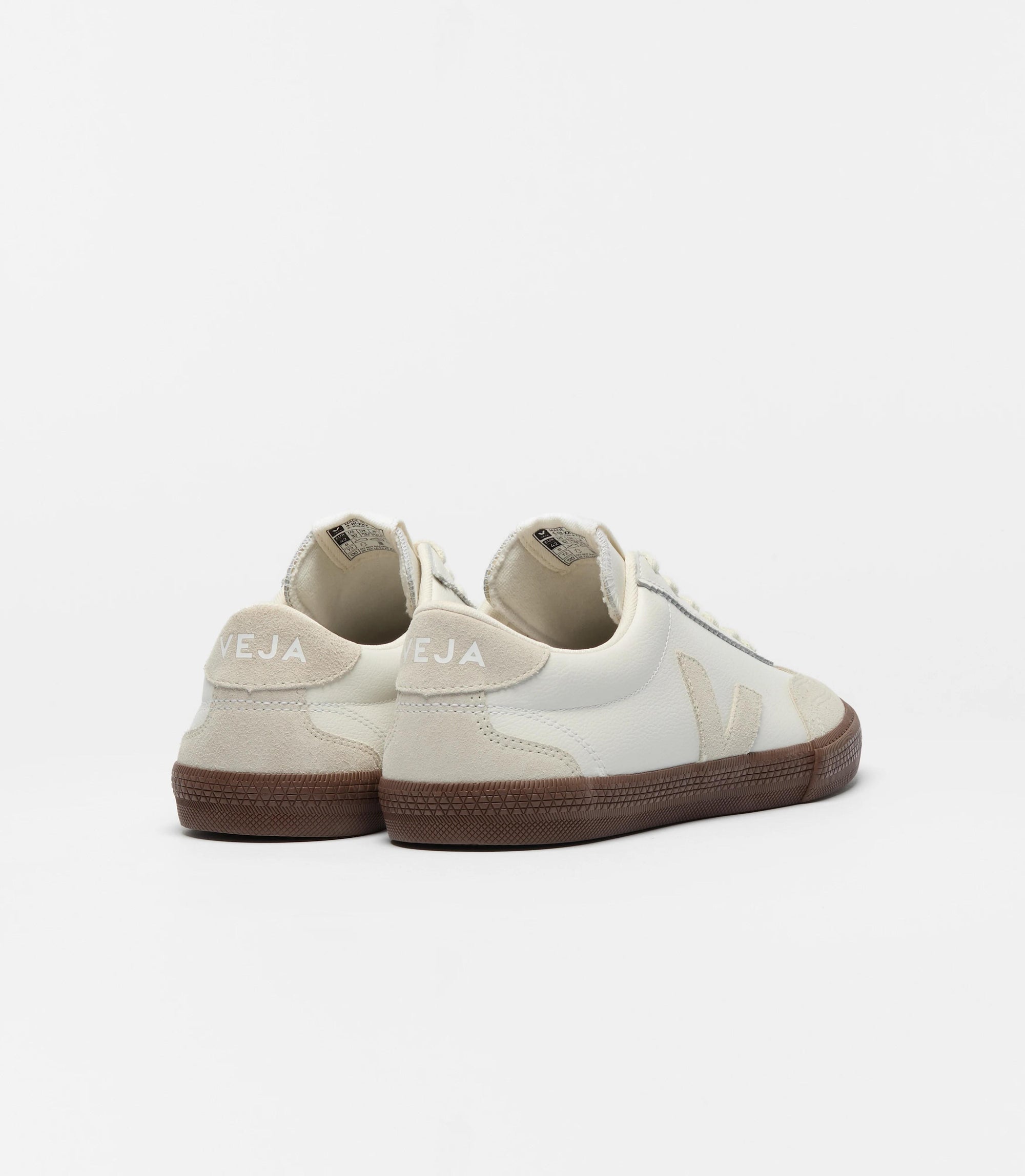 Volley Leather White Natural Bark VO2021 383 VEJA 