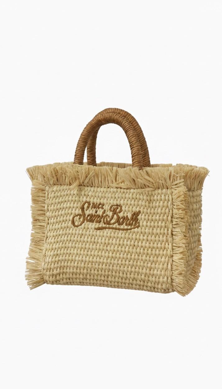 Borsa Vanity micro effetto paglia VAMI015 00368L MC2 SAINT BARTH 