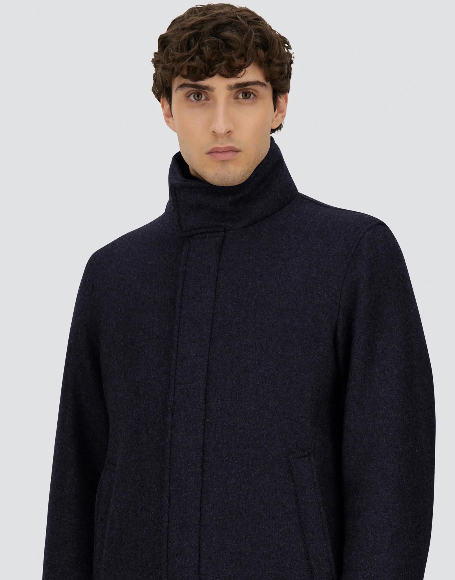 Carcoat in easy wool e light faux fur CA000214U33432R 9290 HERNO 