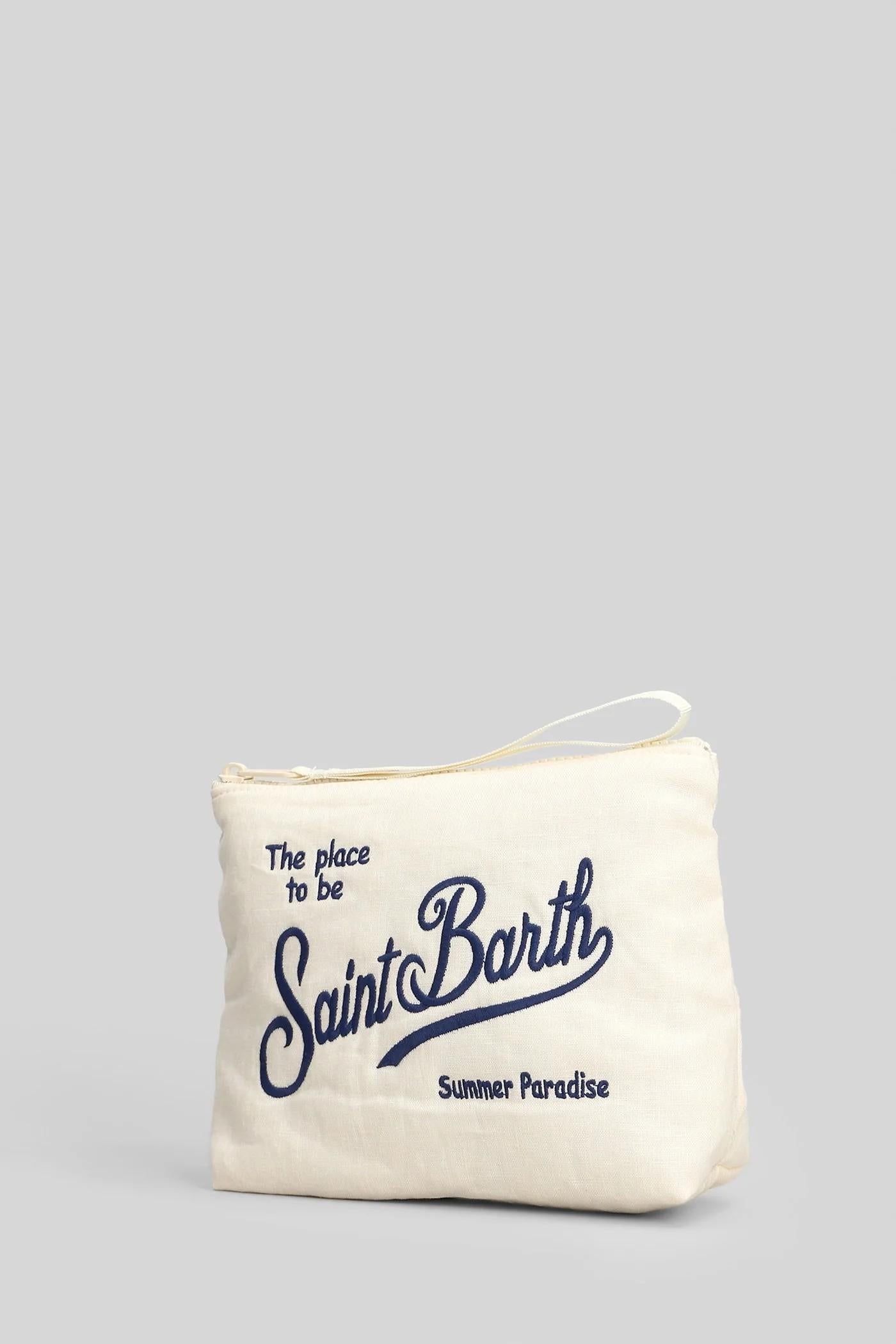 Pochette Aline soft linen ALI0051 01276L MC2 SAINT BARTH 