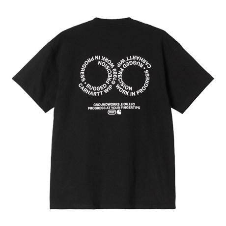S/S Rotation T-Shirt nera I034772 0D2XX CARHARTT WIP 