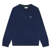 Crew neck sweatshirt in fleece fabric