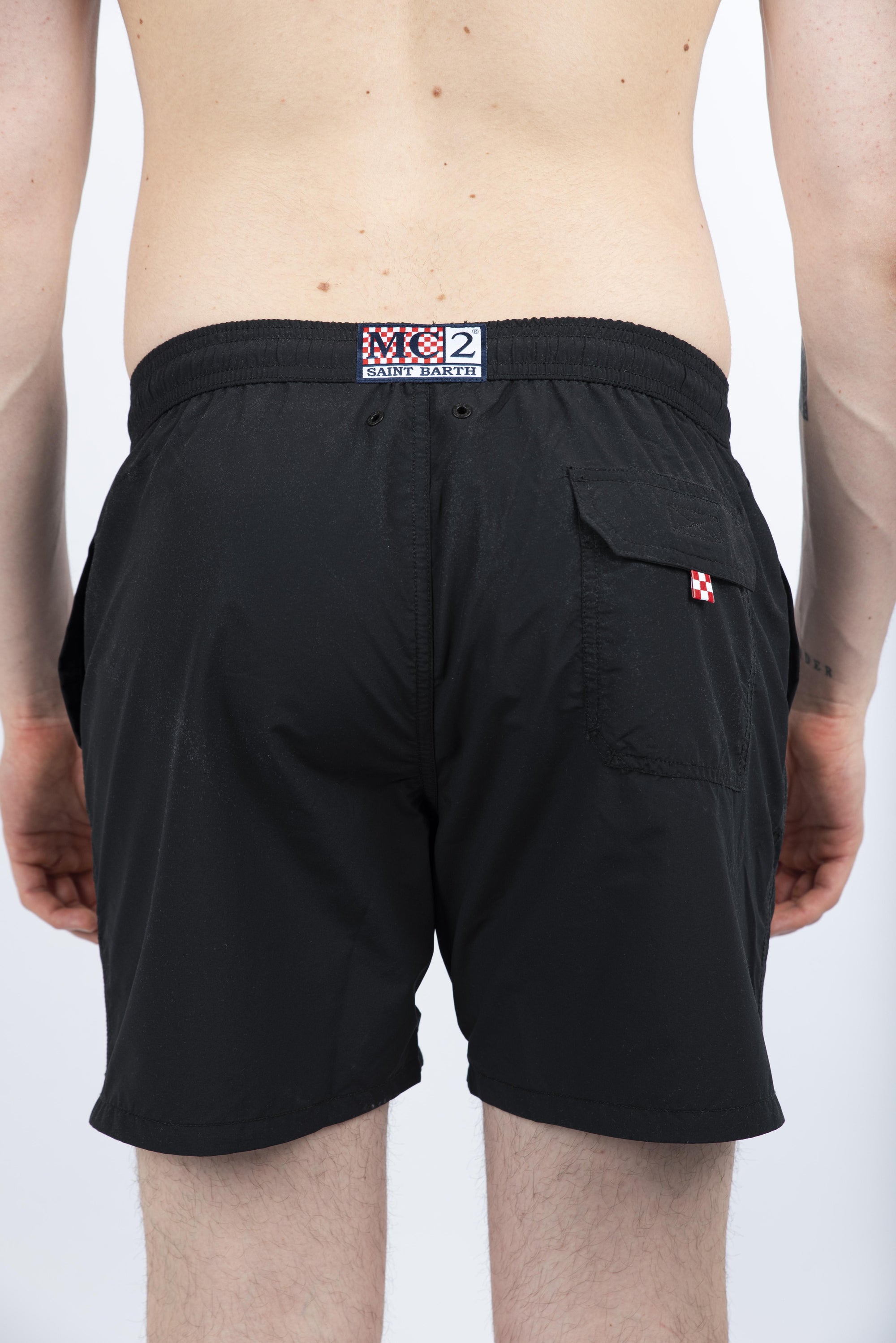 Costume classico leggero Patmos nero PATM001 00107H MC2 SAINT BARTH 
