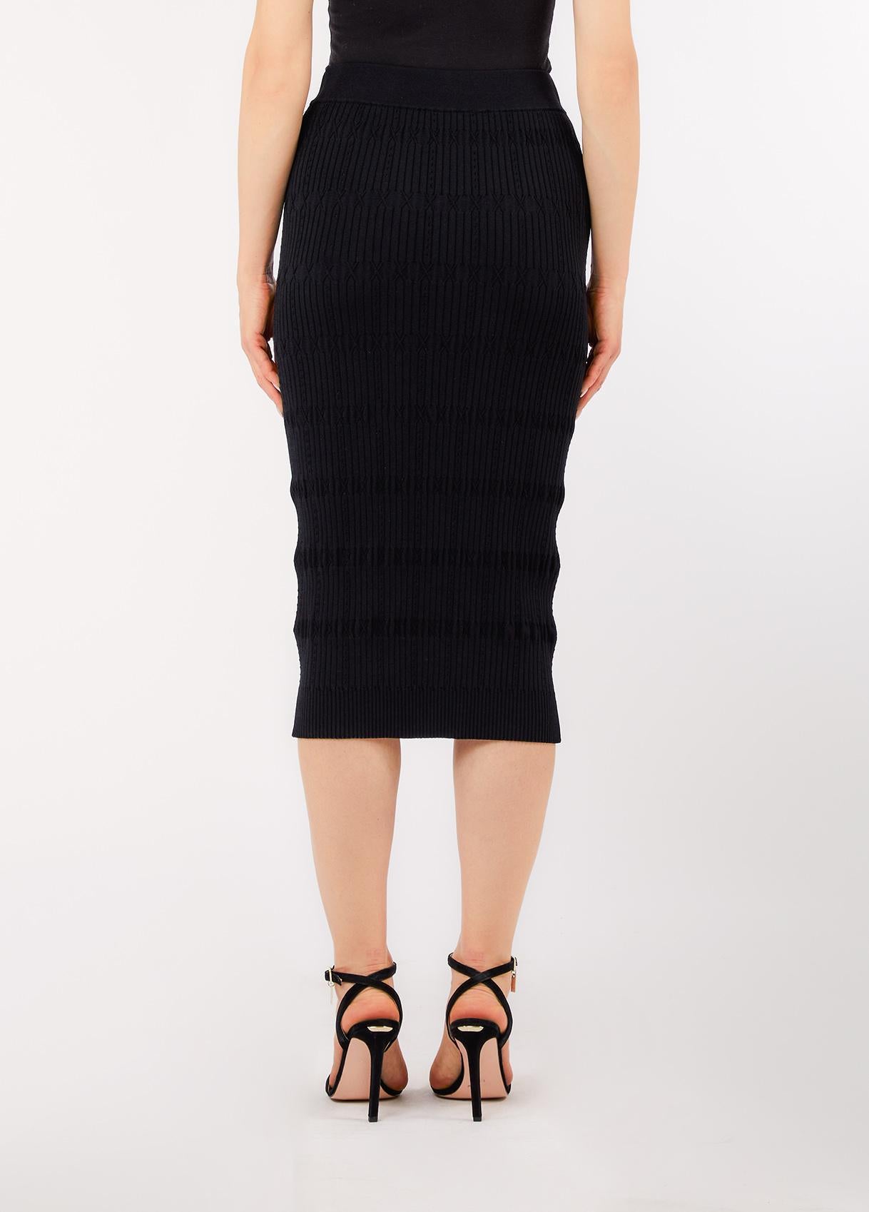 Longuette in maglia CA6218MS55N 22222 LIU JO BLACK 
