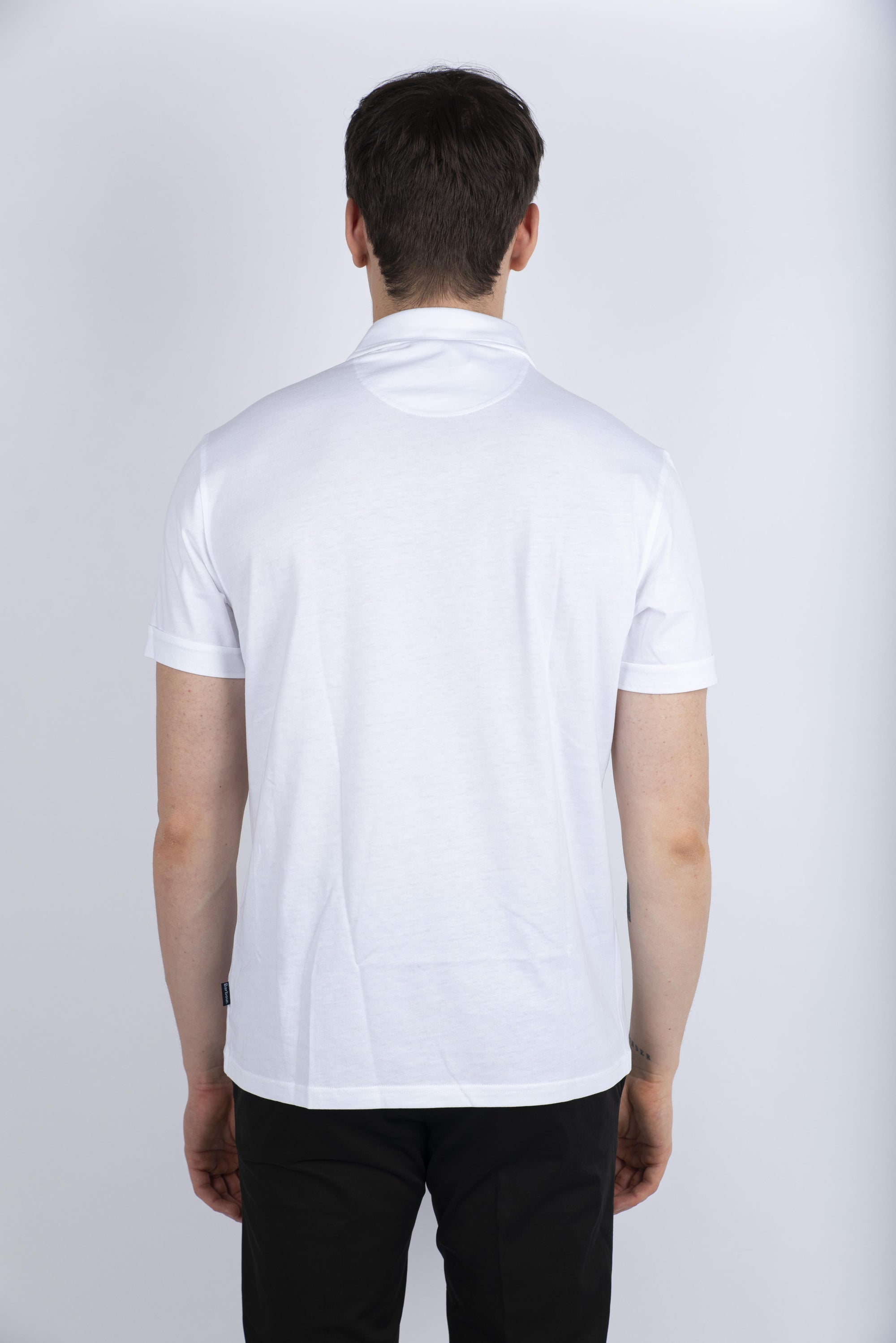 Polo Corpatch bianco Barbour MML1071 WH1 BARBOUR 