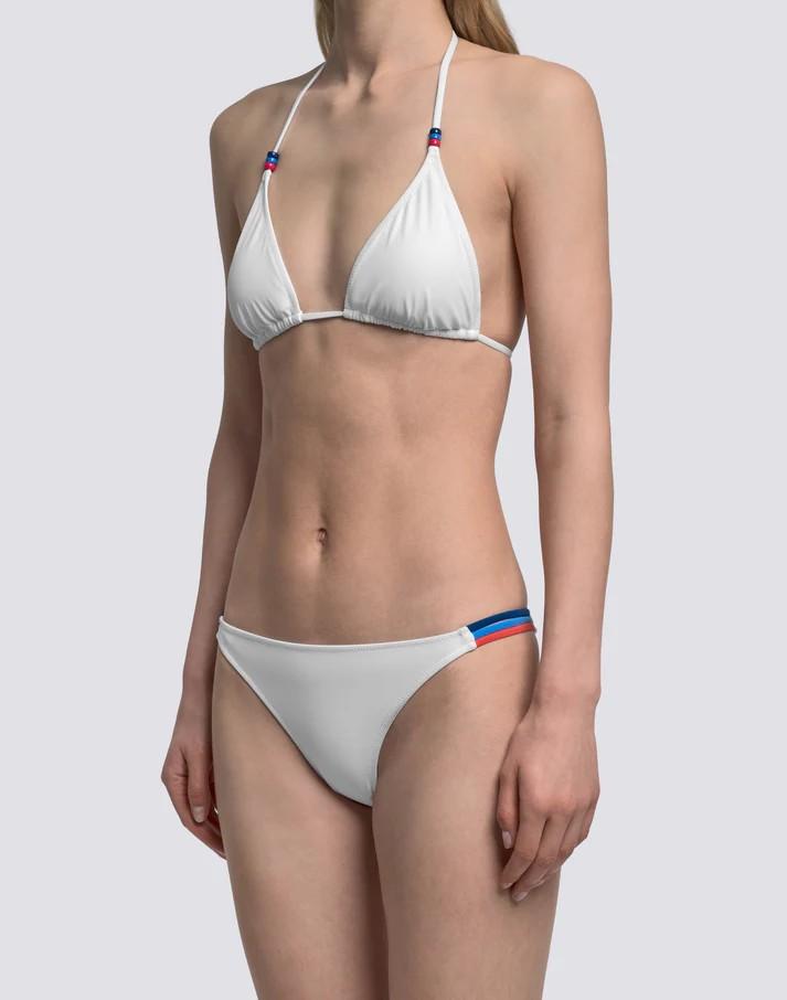 Jennifer top a trinagolo e slip fisso WB00KNL30RB 00644 SUNDEK 