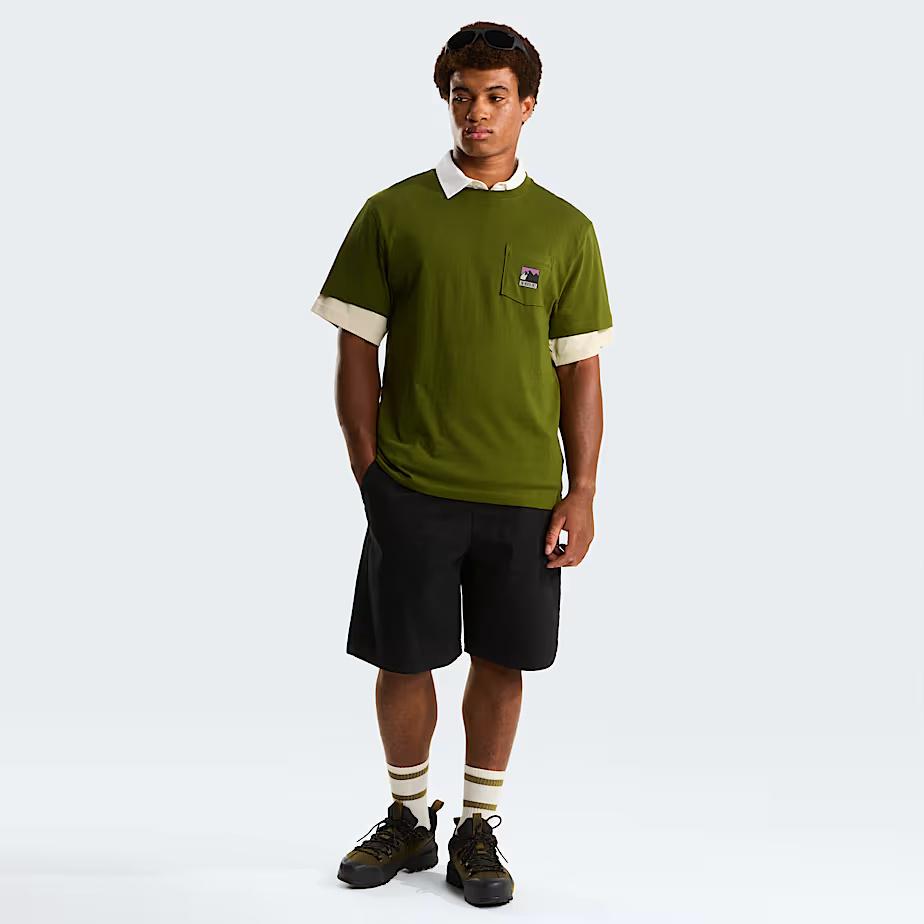 T-shirt Mountain Logo Relaxed con grafica NF0A8GUU FN41 THE NORTH FACE 