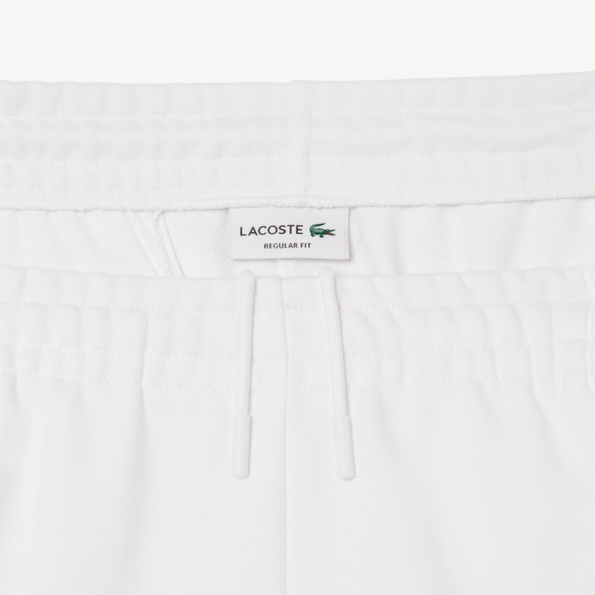 Shorts in tessuto felpato regular fit GH9860 001 LACOSTE 