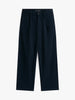 Chino trousers with pleats