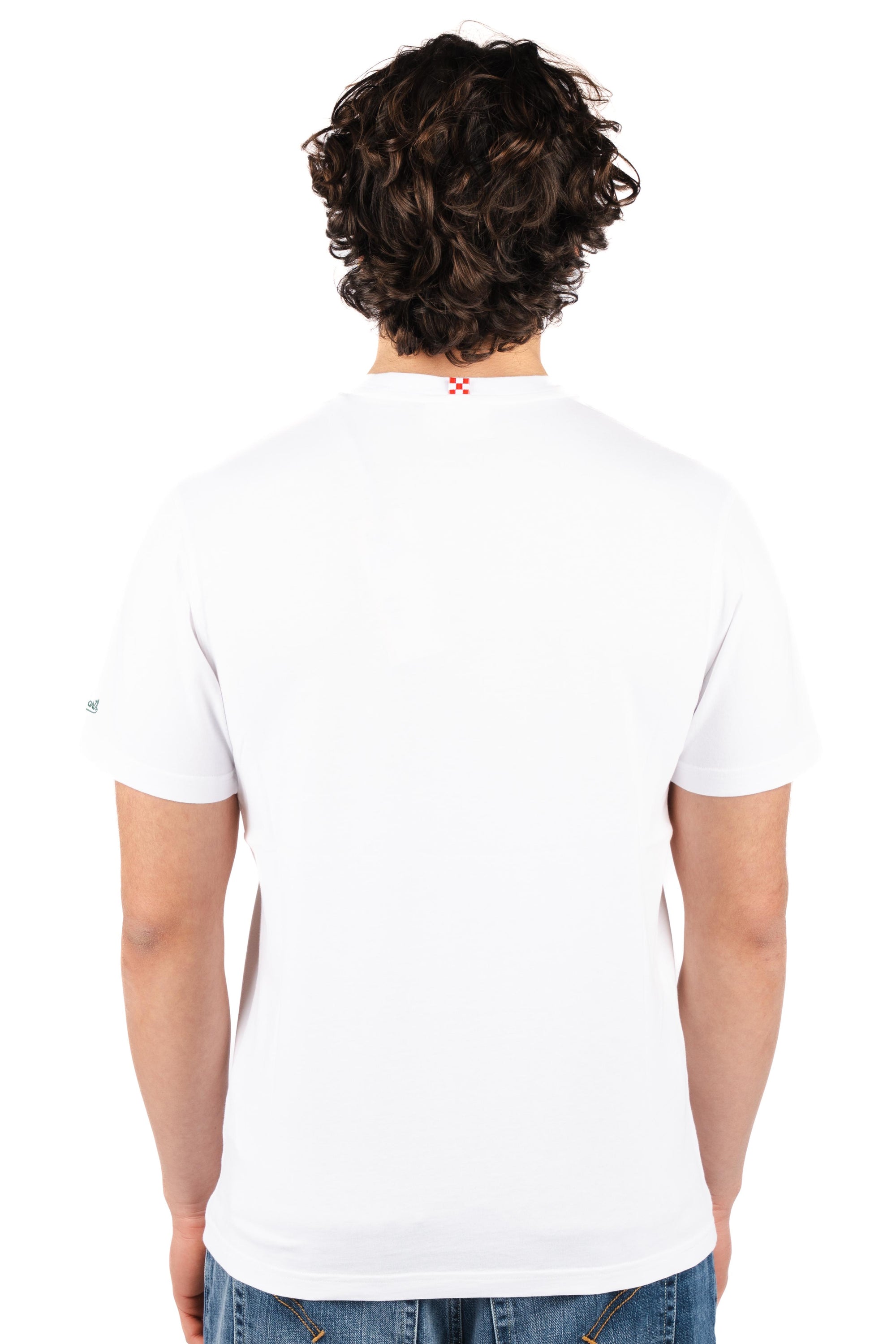 T-shirt Portofino ricamo O verdone? POT0001 04416L MC2 SAINT BARTH 