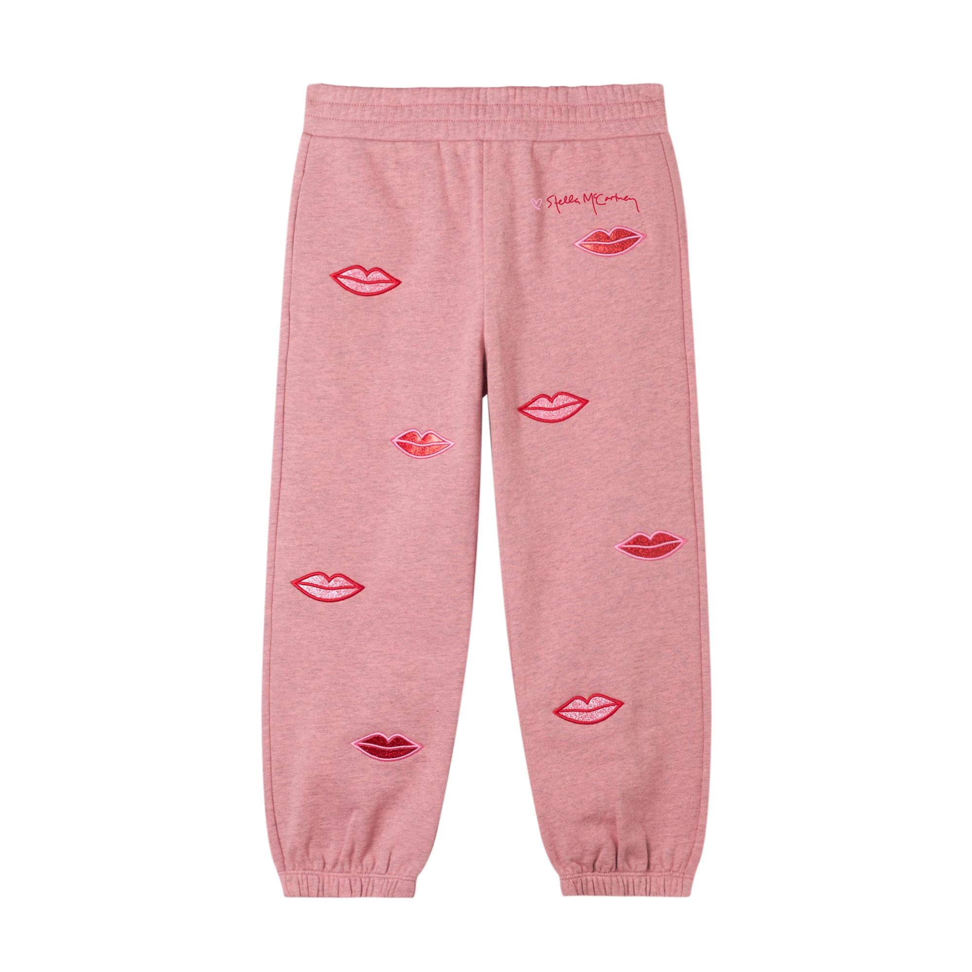 Pantaloni sportivi con stampa bacio TX6C90Z3061 883 STELLA MCCARTNEY 