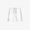 Pantaloncini sportivi unisex con elastico in vita bianco
