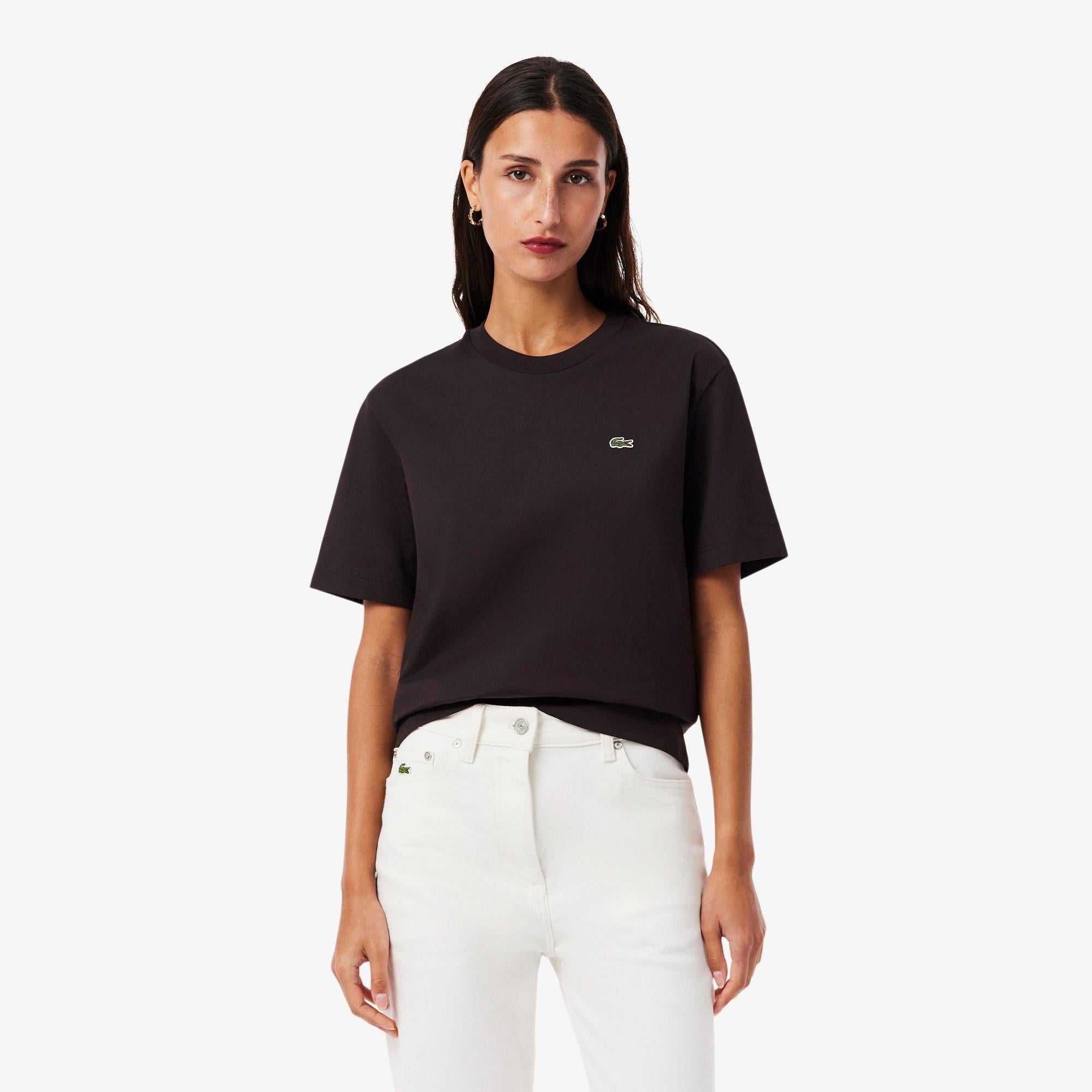 T-shirt in morbido cotone relaxed fit TF7215 3LA LACOSTE 