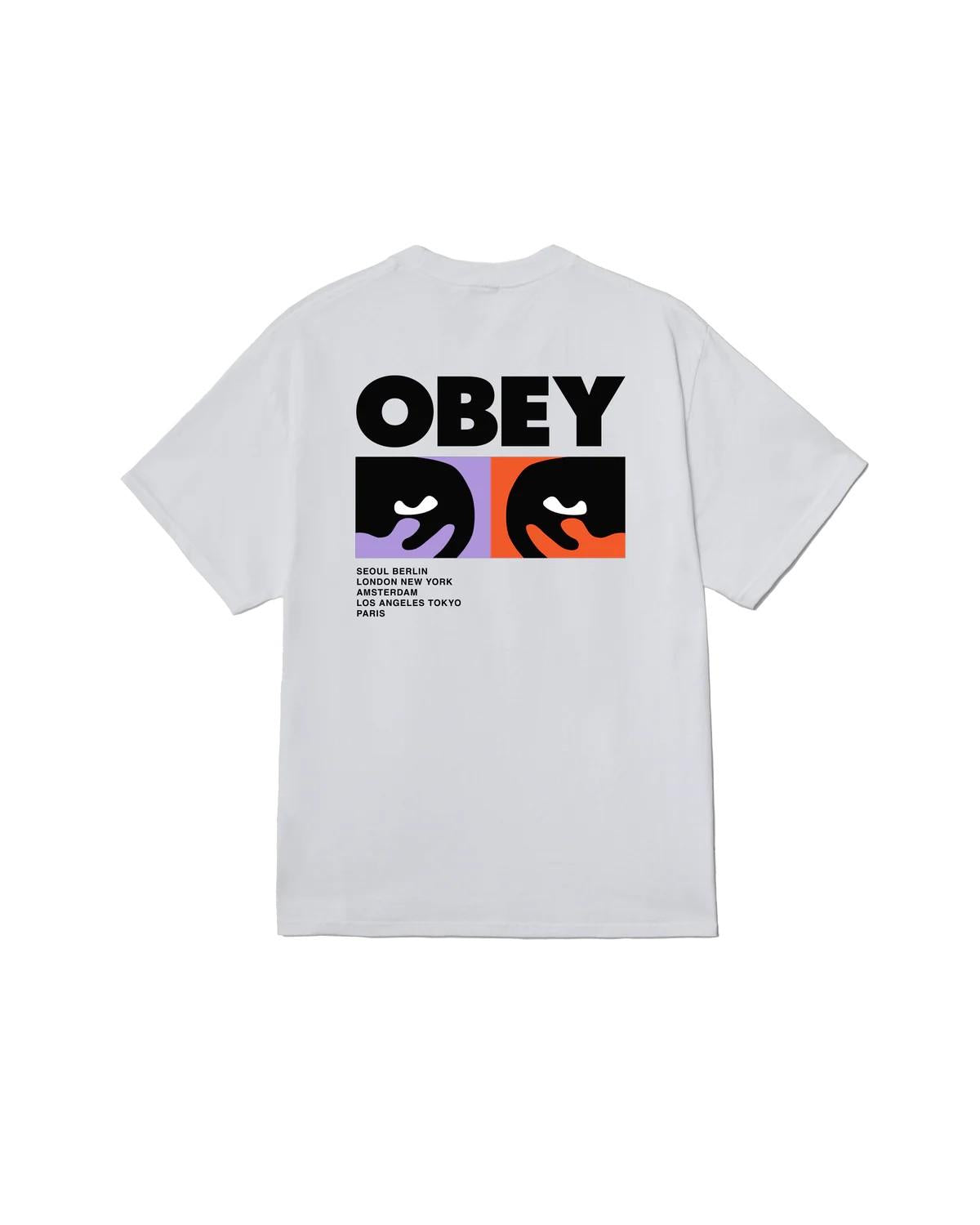 Always watching classic t-shirt 165264344 WHT OBEY 