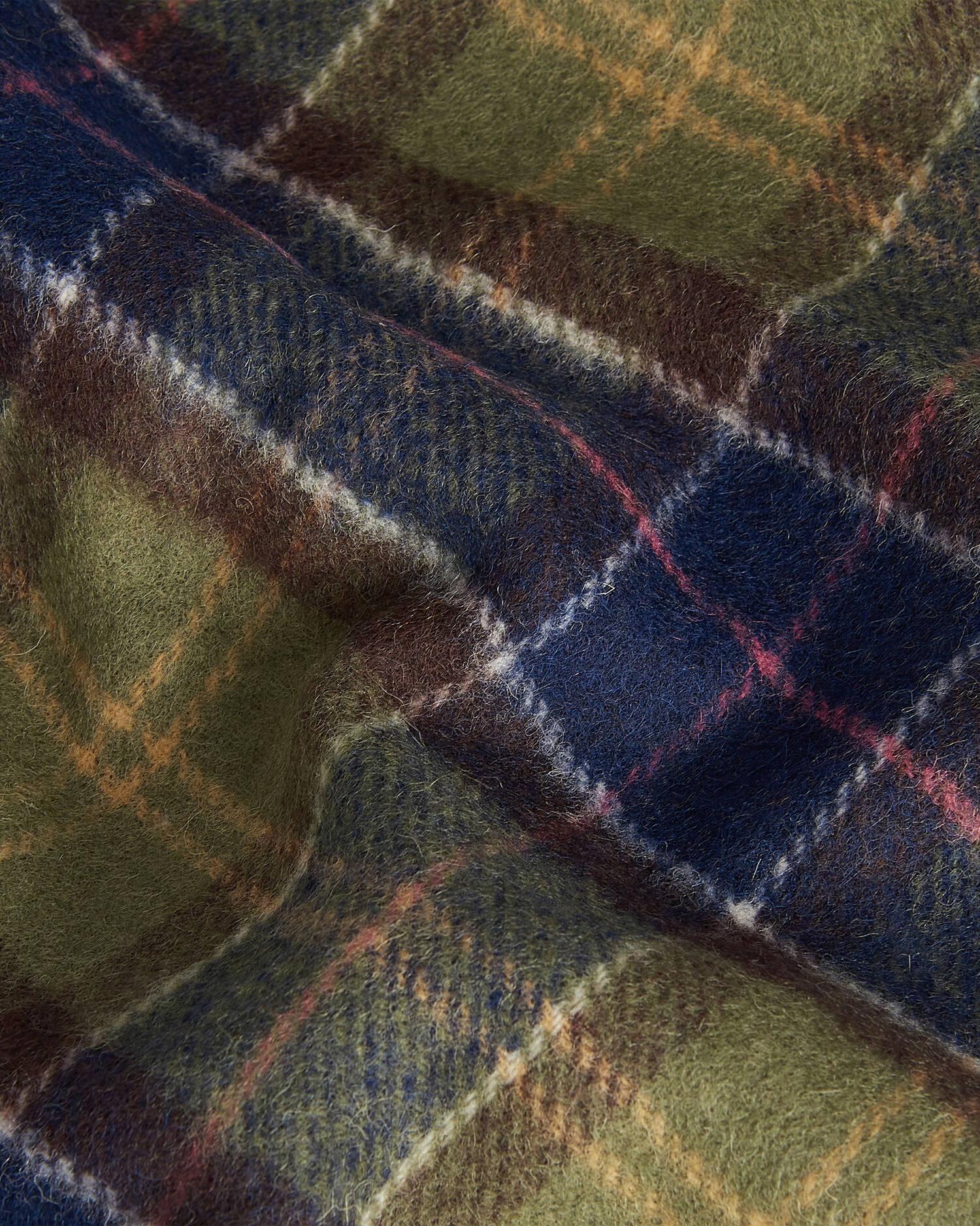 Sciarpa in lana d'agnello Tartan USC0001 TN11 BARBOUR 