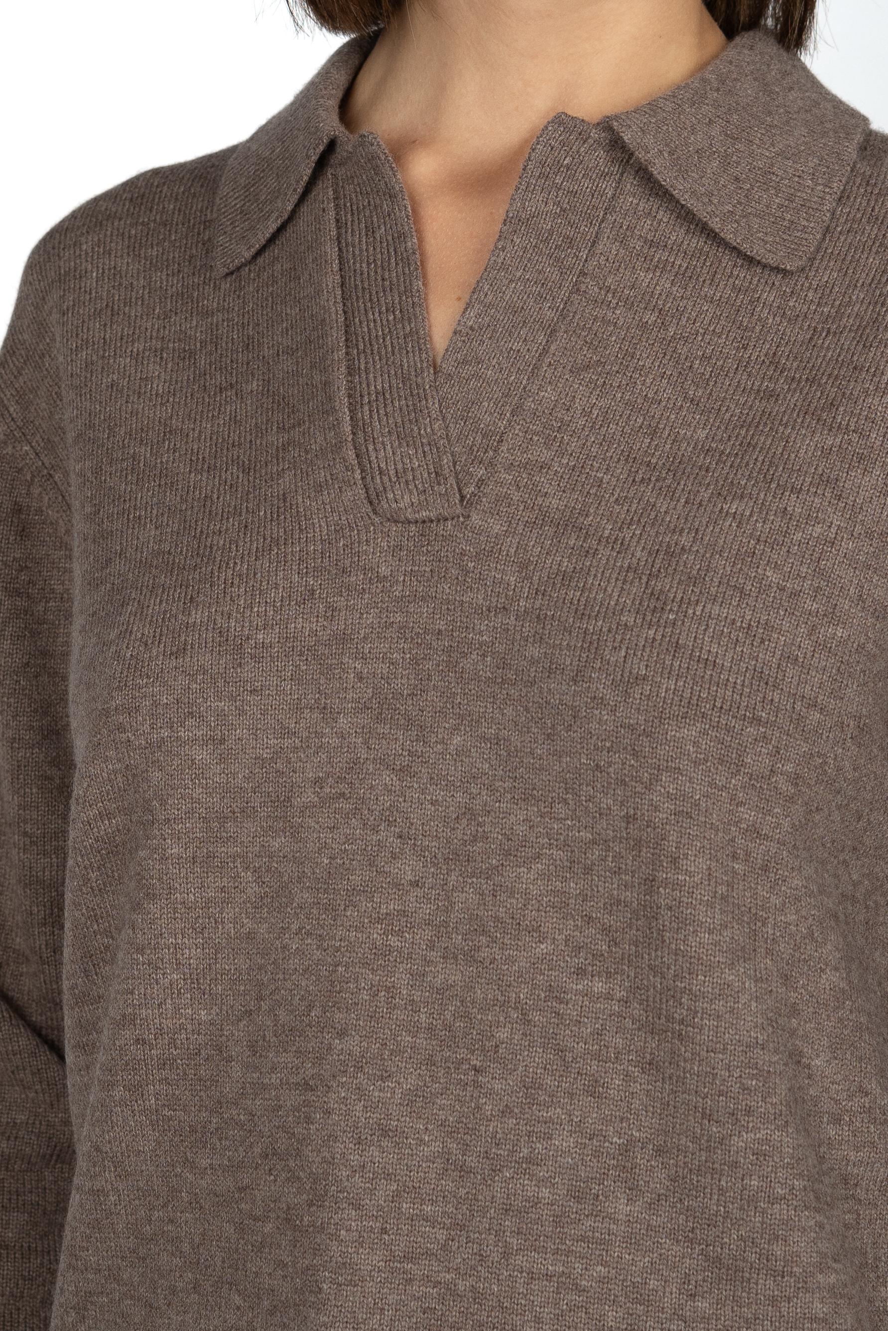 Maglione Eze con collo polo EZE0003 00028I MC2 SAINT BARTH 