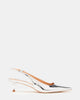 Décolleté slingback