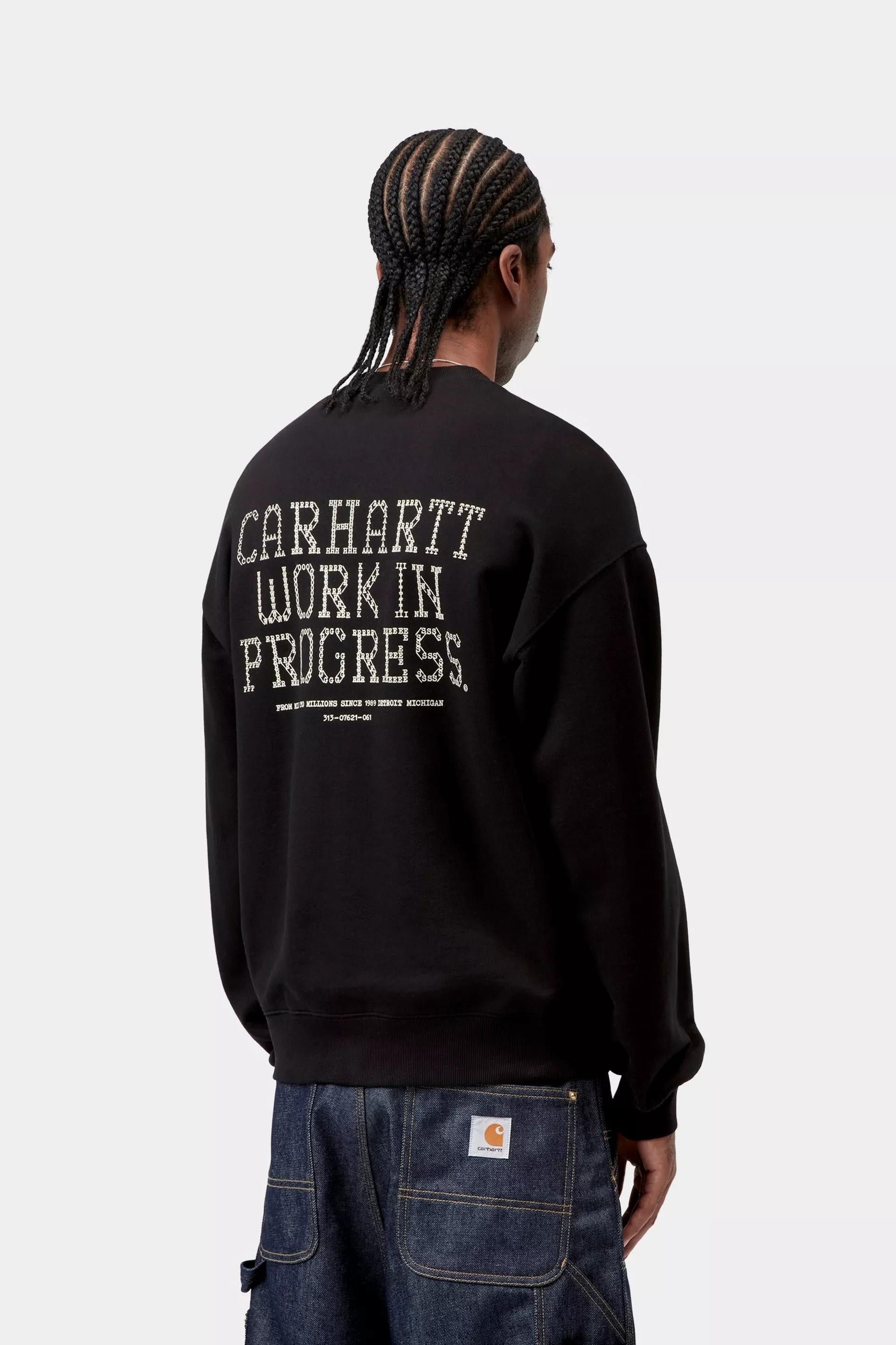 Punched Sweatshirt I036039 89XX CARHARTT WIP 