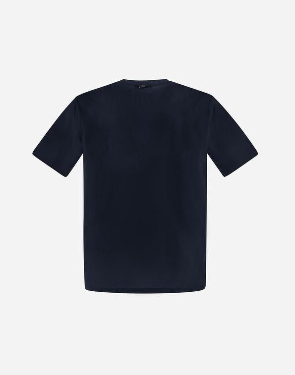 T-shirt in superfine cotton stretch JG000174U52003 9200 HERNO 