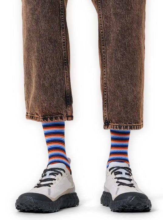 Mini Stripe Sock P003214 BLUE HAPPY SOCKS 