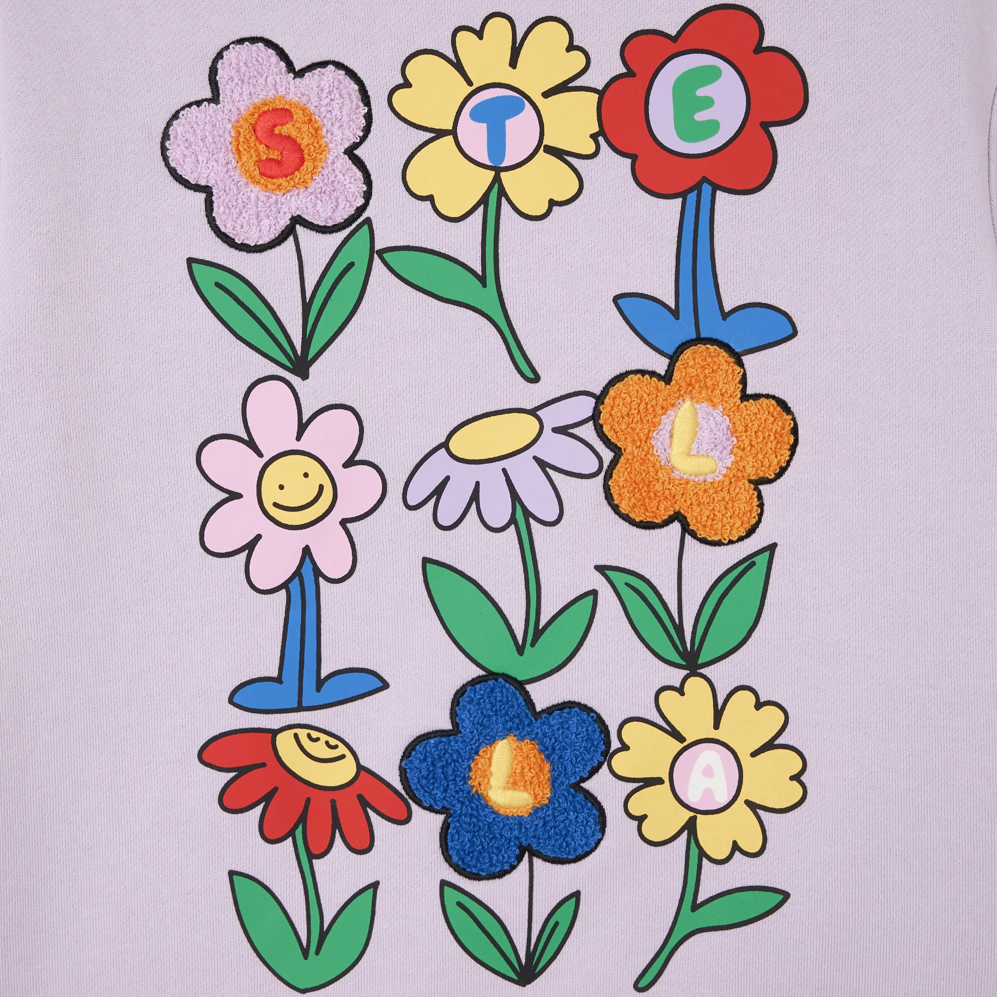 Felpa Girocollo con Stampa a Fiori TX4A60Z3059 522 STELLA MCCARTNEY 