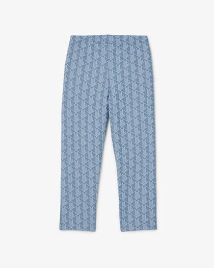 Pantalone in tuta con monogramma XJ1232 HGIA LACOSTE 