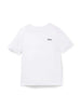 T-shirt da bambino Boss Kids bianca con stampa con logo