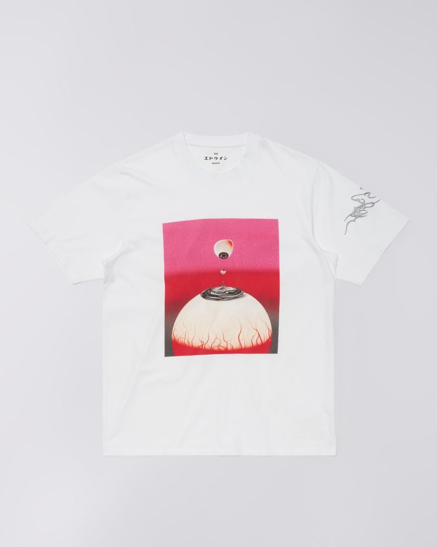 Hold my gaze t-shirt ls I036582 0267 EDWIN 