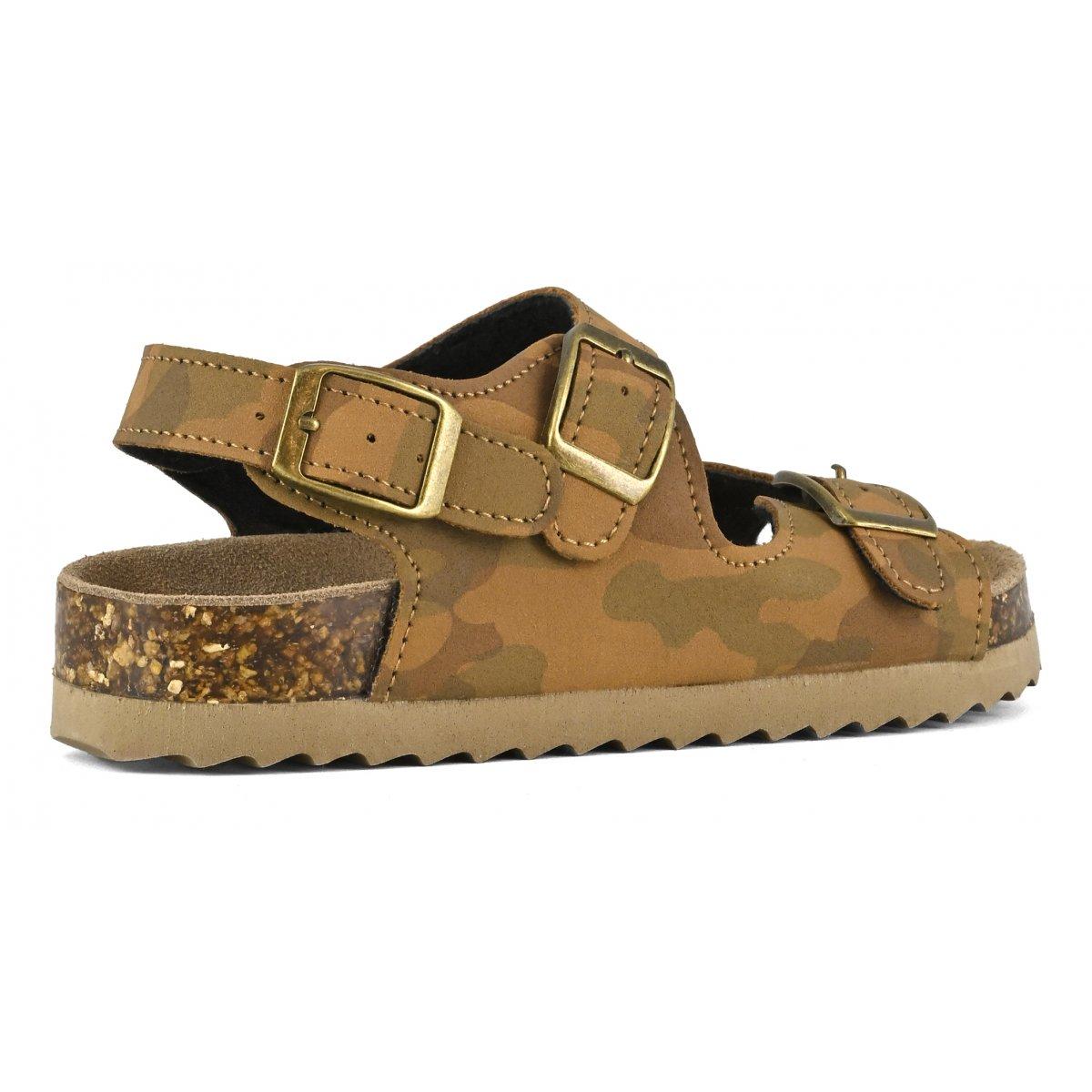 Sandalo bambino con tre fibbie HC2412 CAMO COLORS OF CALIFORNIA 